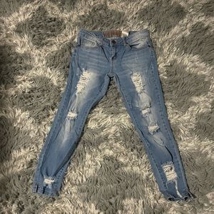 Womens Denim Jeans Size:7/8